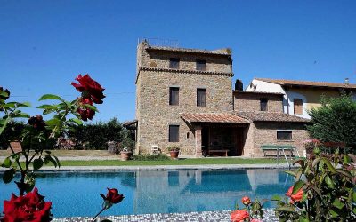 Tower Property with Pool near Cortona