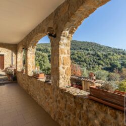 Stone farmhouse property for sale near Trequanda Tuscany (6)